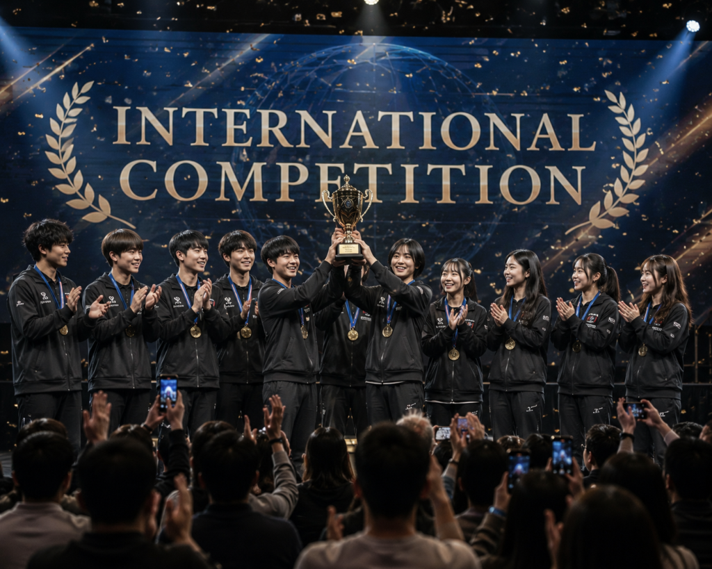 Students Competiting International Students Competition – International Students Competition